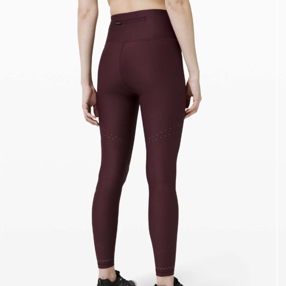Lululemon Zoned In Tight *27" Cassis - Picture 2 of 10